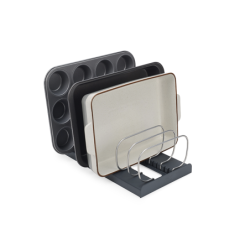 Baking Tray Organiser Grey - DrawerStore