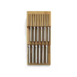 Large 2-tier Knife Organiser - Drawerstore Bamboo