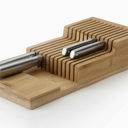 Large 2-tier Knife Organiser - Drawerstore Bamboo
