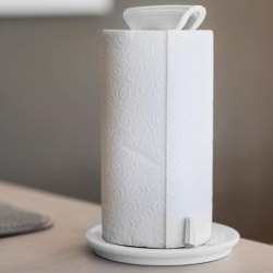 Portarrollos de Cocina Universal Blanco - Stop&Tear