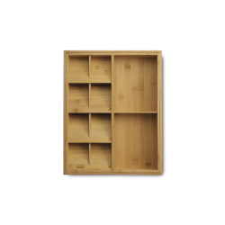 Organizador Cubiertos Extensible - DrawerStore Bamboo