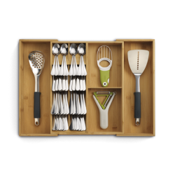 Organizador Cubiertos Extensible - DrawerStore Bamboo