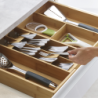 Organizador Cubiertos Extensible - DrawerStore Bamboo