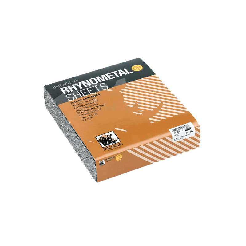 Hojas Rhynometal 230X280mm P40 50 Unidades INDASA Hojas Rhynometal 230X280mm P40 50 Unidades INDASA