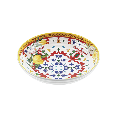 Soup Plate - Flower&Lemon