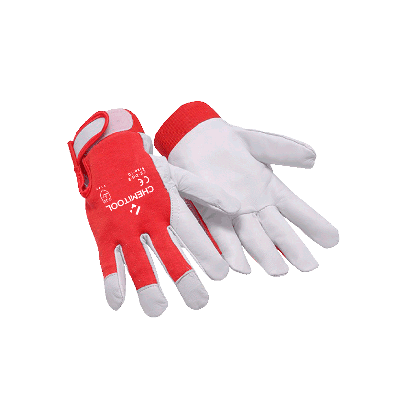 CHEMITOOL Driver Glove adjustable with Velcro Size 10