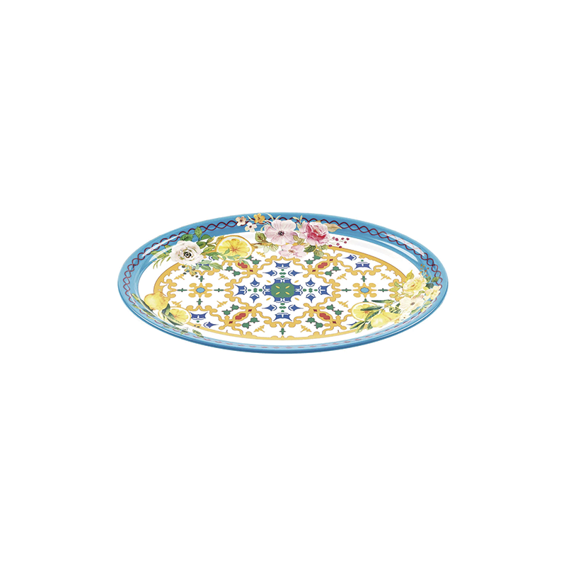 Small Oval Tray - Flower&Lemon