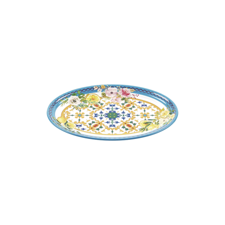 Small Oval Tray - Flower&Lemon