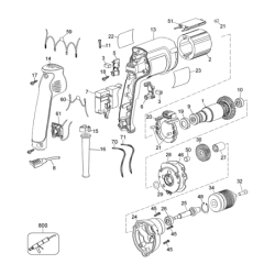 ESCOVA CARVAO C/ PROT. 230V