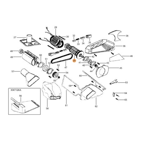 CONJUN. DE INDUZIDO 220V