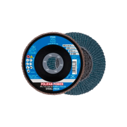 Discos Láminas POLIFAN Zirconia Alúmina Z120 SG POWER STEELOX PFERD