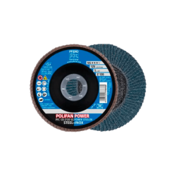 Discos Láminas POLIFAN Zirconia Alúmina PFC Z120 SG POWER STEELOX PFERD