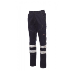 Calça Unissexo, Multiestações, com Listras Refletivas WORKER REFLEX CHEMITOOL