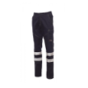 CHEMITOOL WORKER REFLEX Unisex Trousers, Multistation, with Reflective Stripes