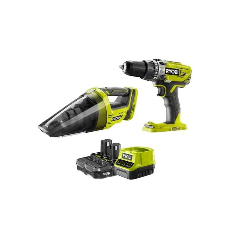 Berbequim Combi R18PD3 + Aspirador R18HV Berbequim Combi R18PD3 + Aspirador R18HV