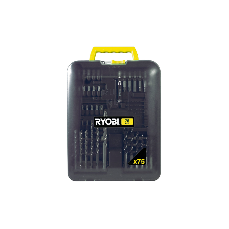 Set 75 Peças para Furar e Aparafusar RYOBI Set 75 Peças para Furar e Aparafusar RYOBI