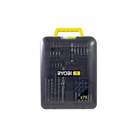 Set 75 Peças para Furar e Aparafusar RYOBI