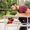 KIT Multilixadora 200W 4 em 1 com 21 Acessórios e Saco de Transporte BLACK+DECKER