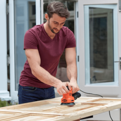 BLACK+DECKER 200W 4-in-1 Multisander KIT with 21 Accessories and Carrying Bag