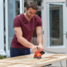 KIT Multilixadora 200W 4 em 1 com 21 Acessórios e Saco de Transporte BLACK+DECKER