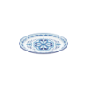 Small Oval Tray - Blues