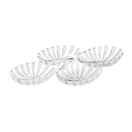 Conjunto de 2 Pratos de Aperitivos Madrepérola - DolceVita