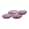 Set of 2 Hors D'Oeuvres Dishes Amethyst - DolceVita