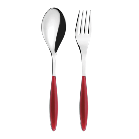 Talheres de Servir Vermelho - Feeling