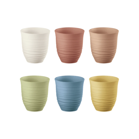 Set of 6 Low Tumblers Assorted - Tierra