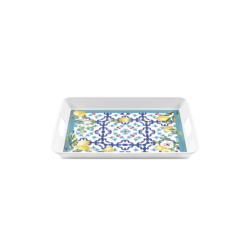 Rectangular Tray with Handle - Flower&Lemon