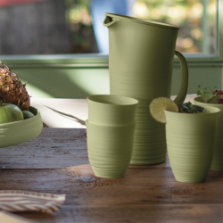 Set of 6 Tall Tumblers Assorted - Tierra