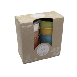 Set of 6 Tall Tumblers Assorted - Tierra