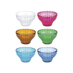 Set of 6 Serving Cups Assorted - Tiffany