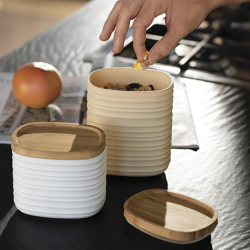 Set of 3 Storage Jars Assorted - Tierra