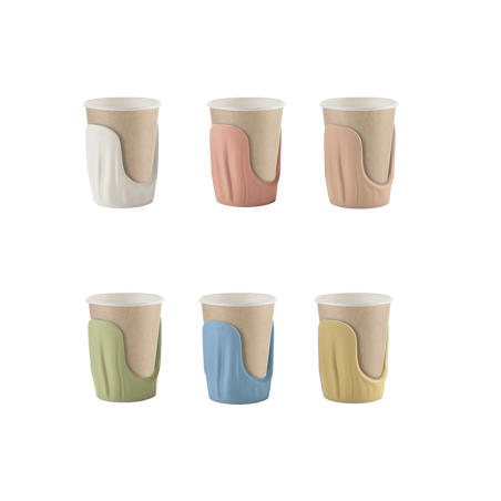 Set of 6 Cup Holders Assorted - Tierra