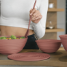 Bowl M with Lid Dark Terracotta - Tierra