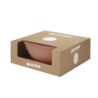 Bowl M with Lid Dark Terracotta - Tierra