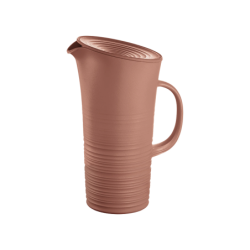 Pitcher with Lid Dark Terracotta - Tierra