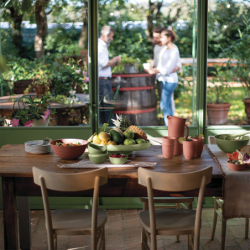 Centerpiece/Fruit Bowl Light Green - Tierra