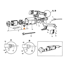 ESCOVA CARVAO 115-230V