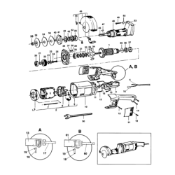 ESCOVA CARVAO 115-230V