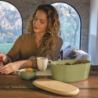 Container for Bread and Confectionery Light Green - Tierra