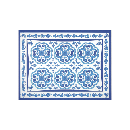 Mantel Individual Azul Mediterráneo - Blues