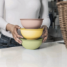 Set of 3 Containers with Lid 16cm Assorted - Everywhere Bio