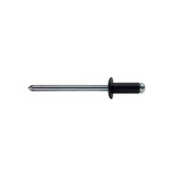Remache Aluminio/Acero C/B 4,8X14 Negro BRALO
