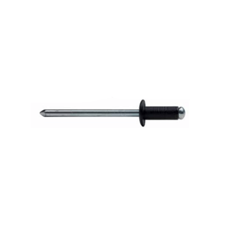 Remache Aluminio/Acero C/B 4,8X30 Negro BRALO