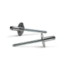 Rebite Standard Cabeça Larga Alumínio/Aço 4,8x21mm BRALO