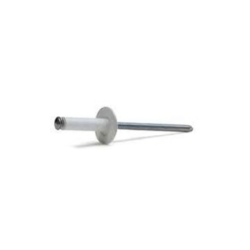 REBITE ALUMÍNIO FLOR K14 BRANCO 4,8X16