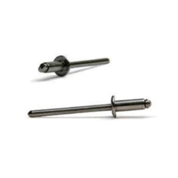 Remache Standard de Cabeza Biselada de Acero Inoxidable 6,4X25mm BRALO