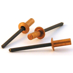REBITE COBRE/AÇO ESTANQUE 4X10